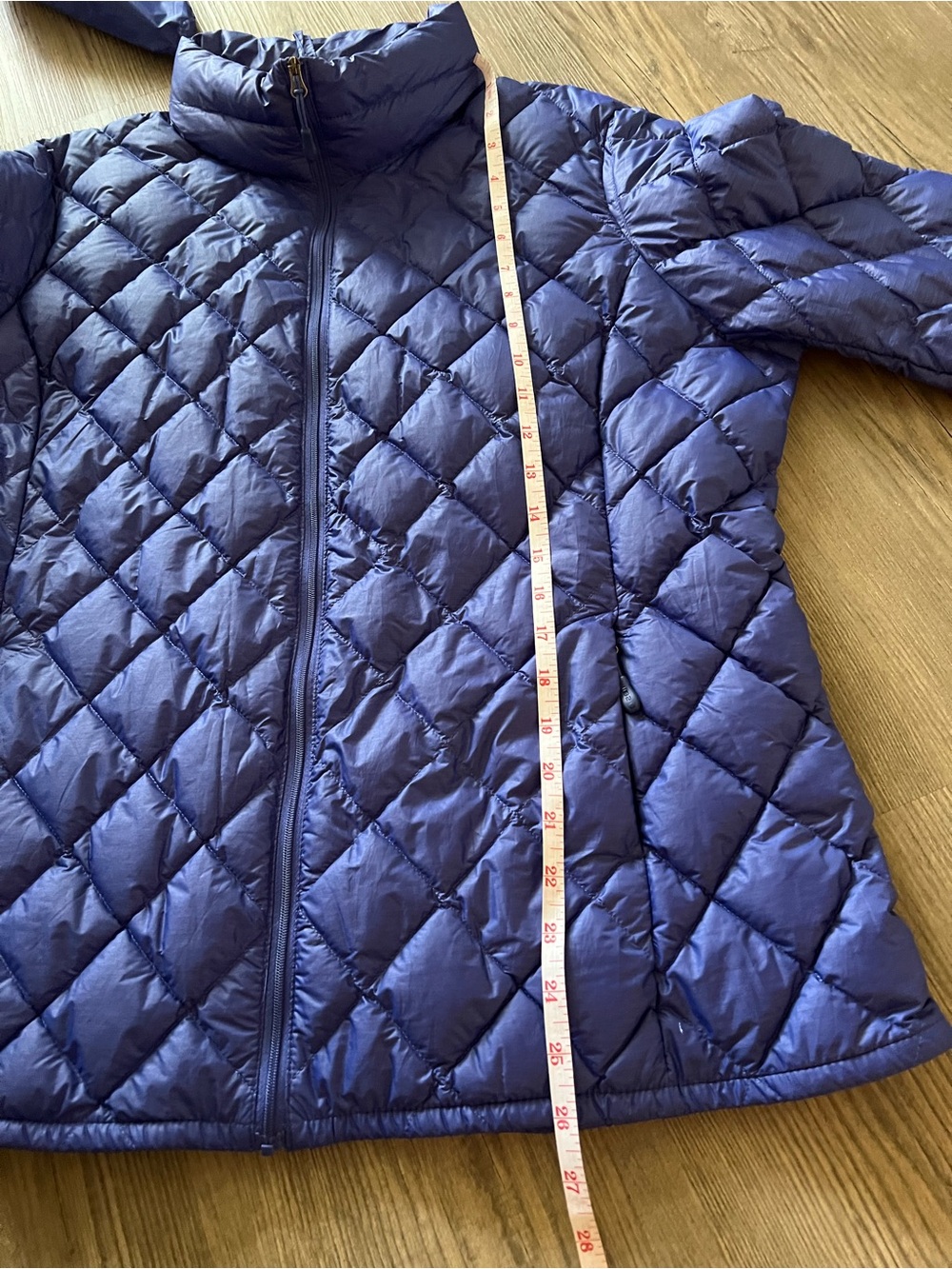 32° Heat NWT Size XL Quilted Packable Jacket - Royal Blue/Purple - Picture 10 of 11